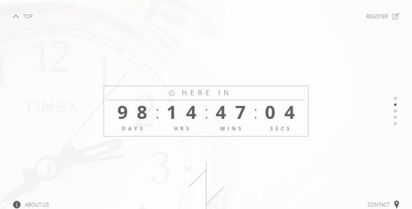 Rapide - Landing Page Coming Soon Template