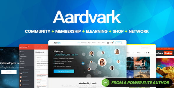 Aardvark - Community, Membership, BuddyPress Theme Aardvark - Community, Membership, BuddyPress Theme