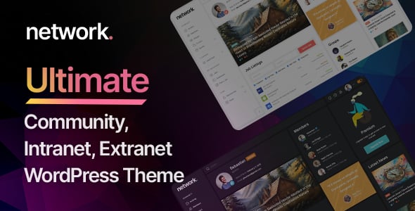 Network - Intranet, Extranet, Community WordPress Theme Network - Intranet, Extranet, Community WordPress Theme