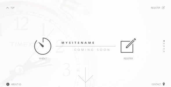 Rapide - Landing Page Coming Soon Template