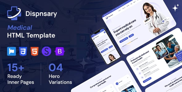 Dispnsary - Medical and Health Care HTML Template Dispnsary - Medical and Health Care HTML Template