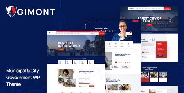 Gimont - City Government WordPress Theme Gimont - City Government WordPress Theme