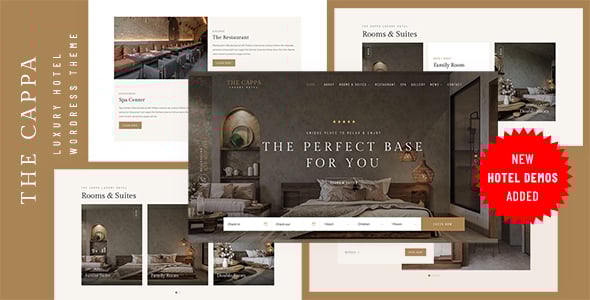 THE CAPPA - Luxury Hotel Template THE CAPPA - Luxury Hotel Template