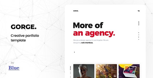 Gorge - Creative Portfolio Joomla Template Gorge - Creative Portfolio Joomla Template