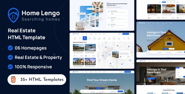 Homelengo - Real Estate HTML Template Homelengo - Real Estate HTML Template