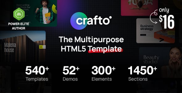 Crafto - The Multipurpose HTML5 Template Crafto - The Multipurpose HTML5 Template