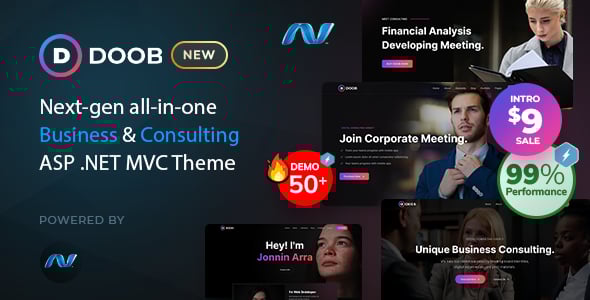 Doob - Business & Consulting ASP .NET MVC 5 Template Doob - Business & Consulting ASP .NET MVC 5 Template