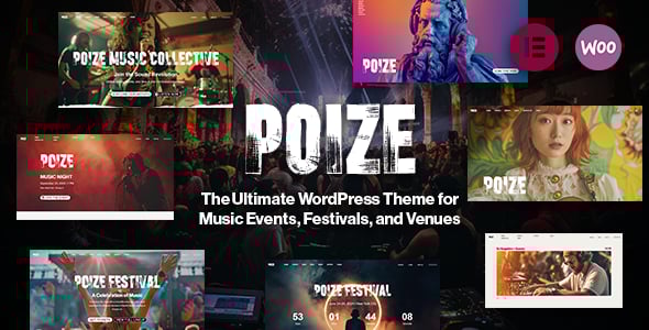 Poize - WordPress Theme for Music Events, Festivals & Venues Poize - WordPress Theme for Music Events, Festivals & Venues