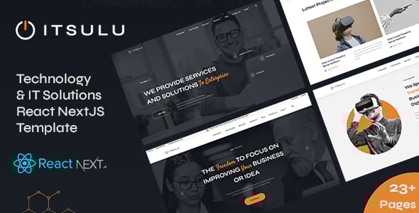 ITSulu - React Technology & IT Company NextJS Template