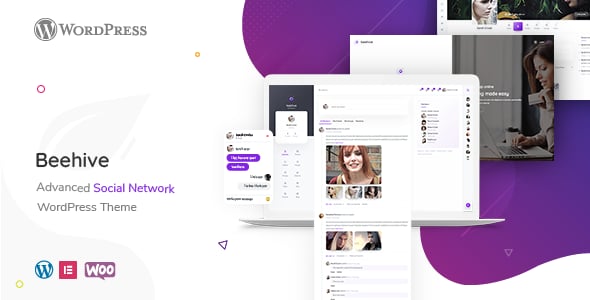 Beehive - Social Network WordPress Theme Beehive - Social Network WordPress Theme