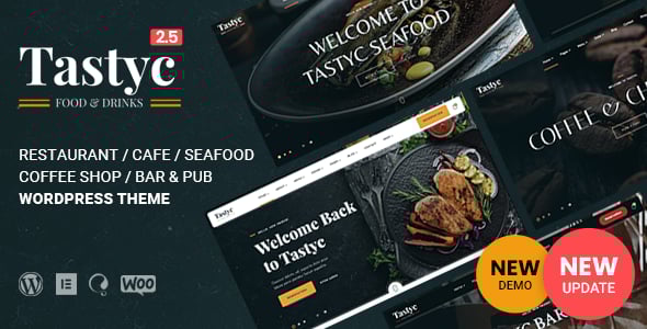 Tastyc - Cafe Restaurant Theme Tastyc - Cafe Restaurant Theme