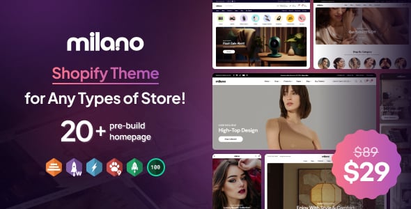 Milano - Multipurpose Shopify Theme OS 2.0