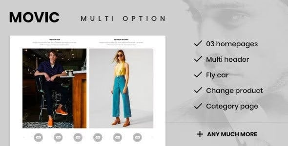 Movic - Prestashop Theme for Fashion & Accessories Shop Movic - Prestashop Theme for Fashion & Accessories Shop