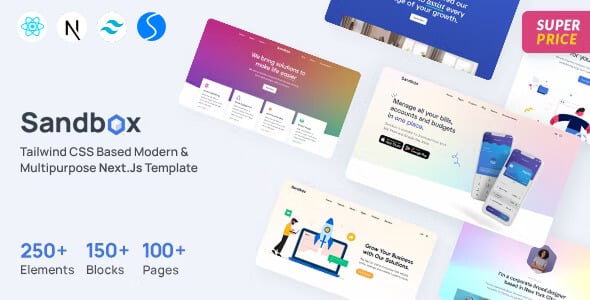 Sandbox - Modern & Multipurpose NextJs Template