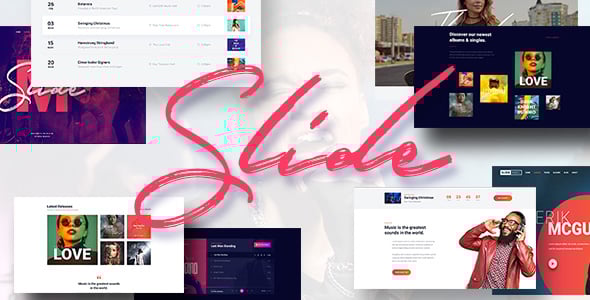 Slide - Music WordPress Theme Slide - Music WordPress Theme