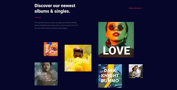 Slide - Music WordPress Theme