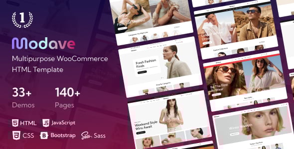 Modave - Multipurpose eCommerce HTML Template Modave - Multipurpose eCommerce HTML Template