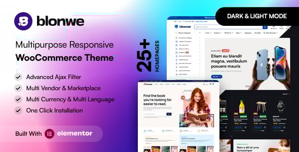 Blonwe - Multipurpose WooCommerce Theme Blonwe - Multipurpose WooCommerce Theme