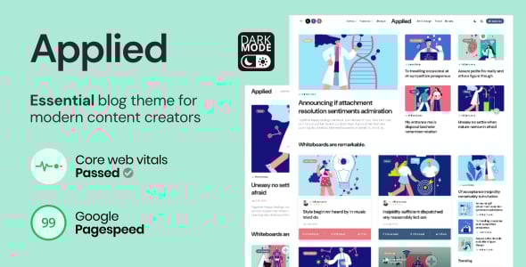 Applied - Essential Blog theme for Modern Content Creators