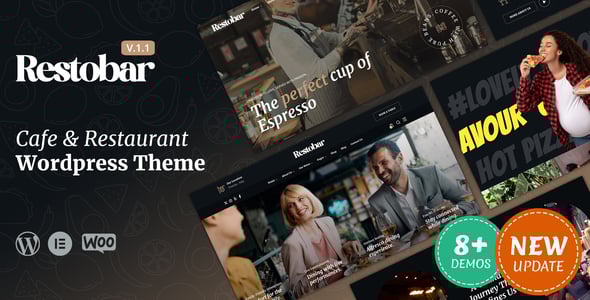 Restobar - Restaurant & Cafe WordPress Theme