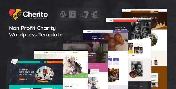 Cherito - Non Profit Charity WordPress Theme Cherito - Non Profit Charity WordPress Theme
