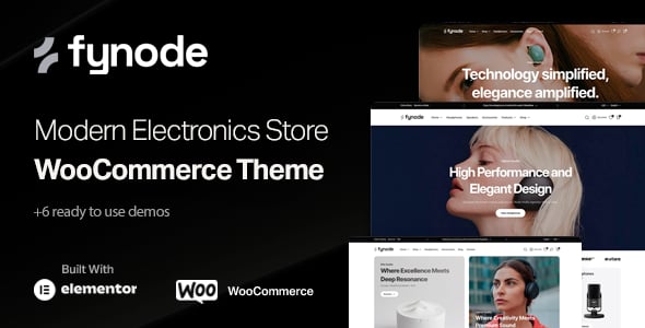 Fynode - Electronics Store WooCommerce Theme Fynode - Electronics Store WooCommerce Theme