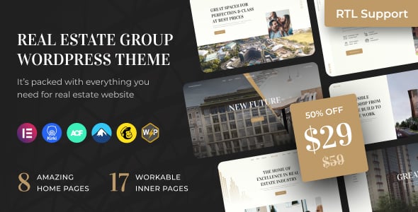Reland - Real Estate Group WordPress Theme + RTL Reland - Real Estate Group WordPress Theme + RTL