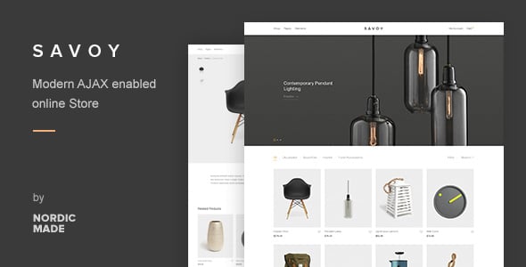 Savoy - Minimalist AJAX WooCommerce Theme Savoy - Minimalist AJAX WooCommerce Theme