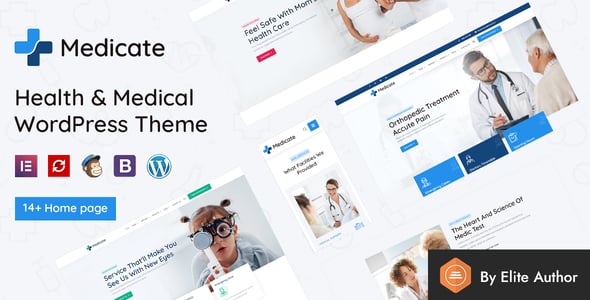 Medicate – Health & Medical WordPress Theme + RTL Ready Medicate – Health & Medical WordPress Theme + RTL Ready