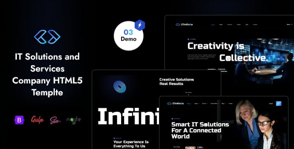 IT Infinite - IT Solutions and Services Company HTML5 Template