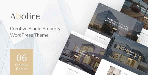 Abolire - Single Property WordPress Theme Abolire - Single Property WordPress Theme