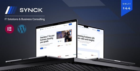 Synck Business & IT Solutions WordPress Theme