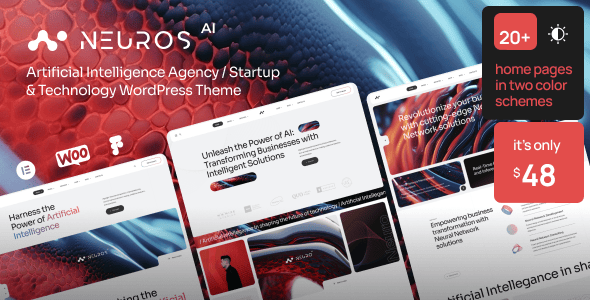 Neuros | AI Agency & Technology WordPress Theme Neuros | AI Agency & Technology WordPress Theme