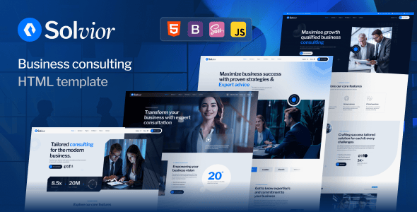 Solvior - Business Consulting HTML Template