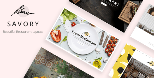 Savory - Restaurant Theme Savory - Restaurant Theme
