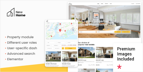 NewHome - Real Estate Theme NewHome - Real Estate Theme
