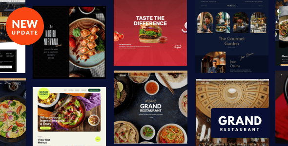 Grand Restaurant WordPress Grand Restaurant WordPress
