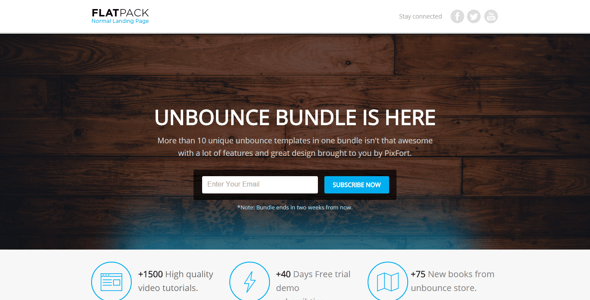 FLATPACK - Multipurpose Unbounce Pack FLATPACK - Multipurpose Unbounce Pack