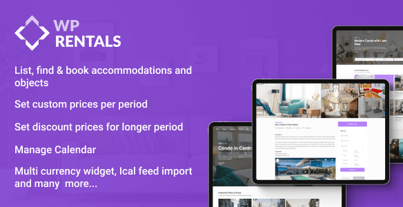 WP Rentals - Booking Accommodation WordPress Theme WP Rentals - Booking Accommodation WordPress Theme