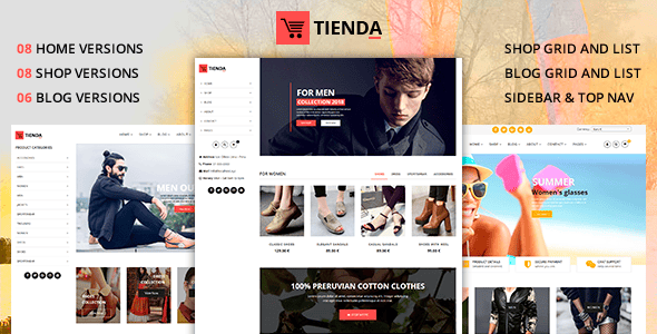 Tienda - eCommerce Joomla 4 & 5 Template with Page Builder
