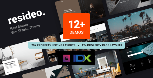 Resideo - Real Estate WordPress Theme Resideo - Real Estate WordPress Theme