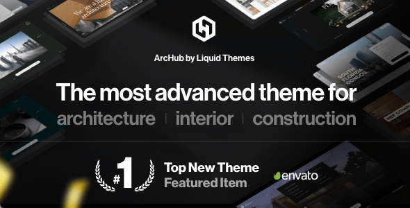 ArcHub - Architecture and Interior Design WordPress Theme ArcHub - Architecture and Interior Design WordPress Theme