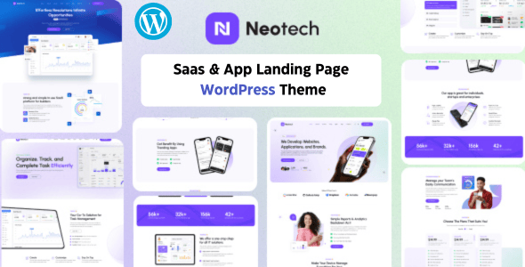 Niotech - Saas & App Landing WordPress Theme Niotech - Saas & App Landing WordPress Theme