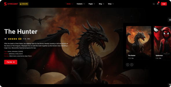 Streamit WP - Video Streaming WordPress Theme Streamit WP - Video Streaming WordPress Theme