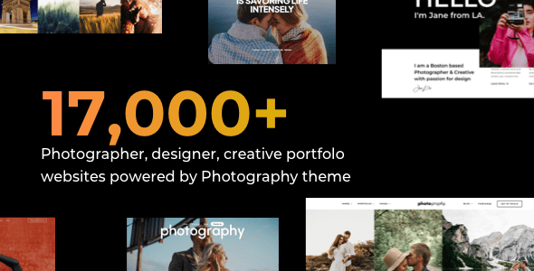 Photography WordPress Photography WordPress