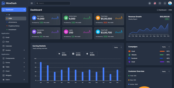 Bootstrap Admin Dashboard Template Multipurpose - WowDash Bootstrap Admin Dashboard Template Multipurpose - WowDash