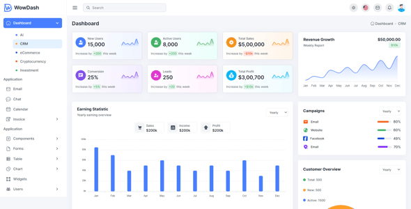 Bootstrap Admin Dashboard Template Multipurpose - WowDash Bootstrap Admin Dashboard Template Multipurpose - WowDash