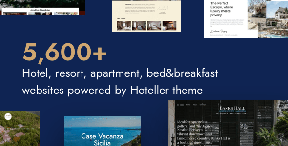 Hoteller Booking WordPress