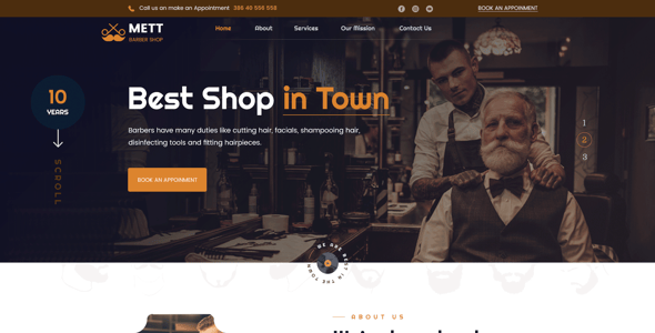 Mett - Barber Shop and Hair Salon