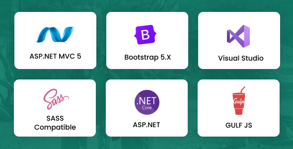 Akcel - Crowdfunding & Charity ASP.NET Core & MVC Bootstrap Template